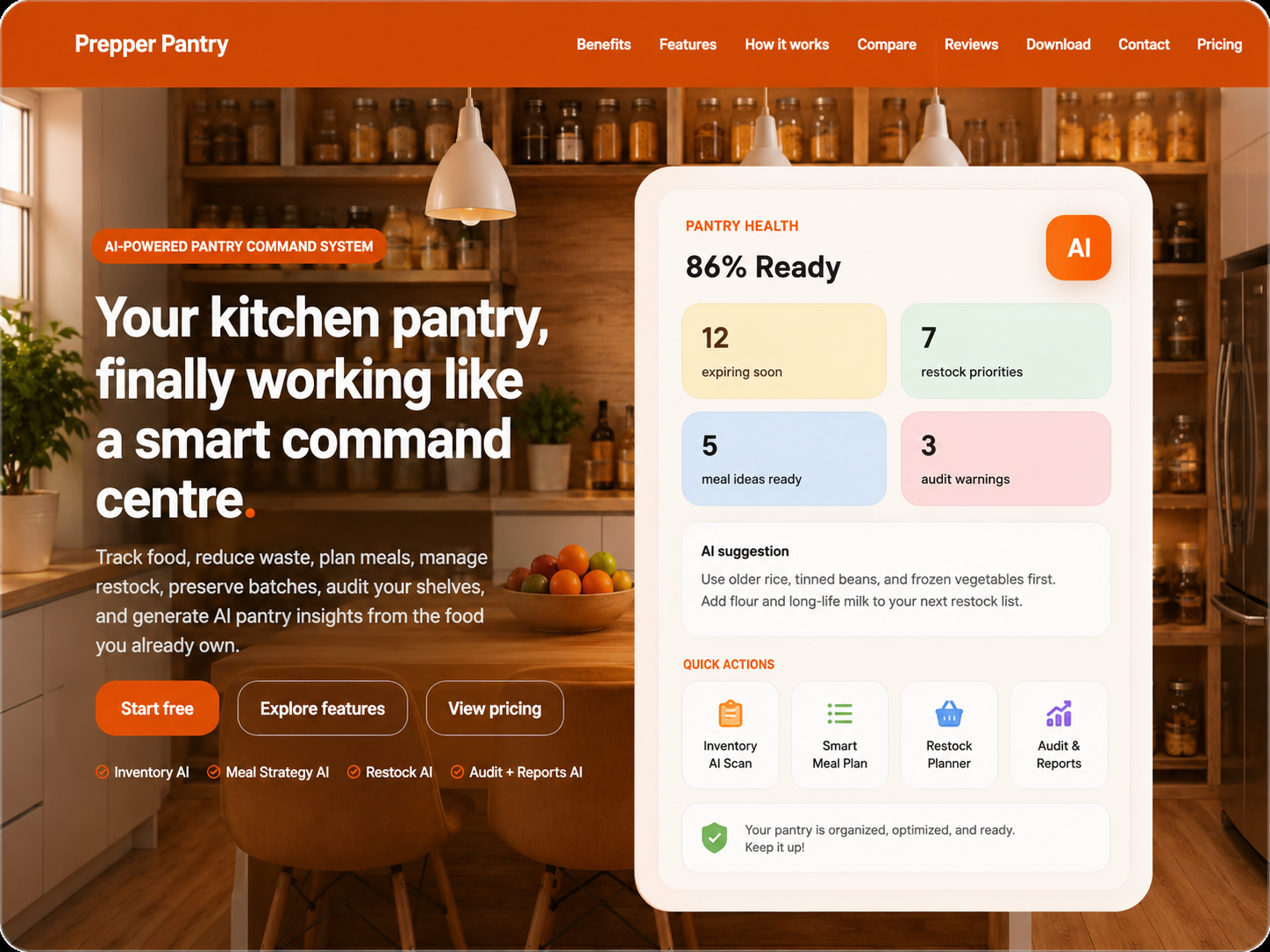 Prepper Pantry screenshot preview