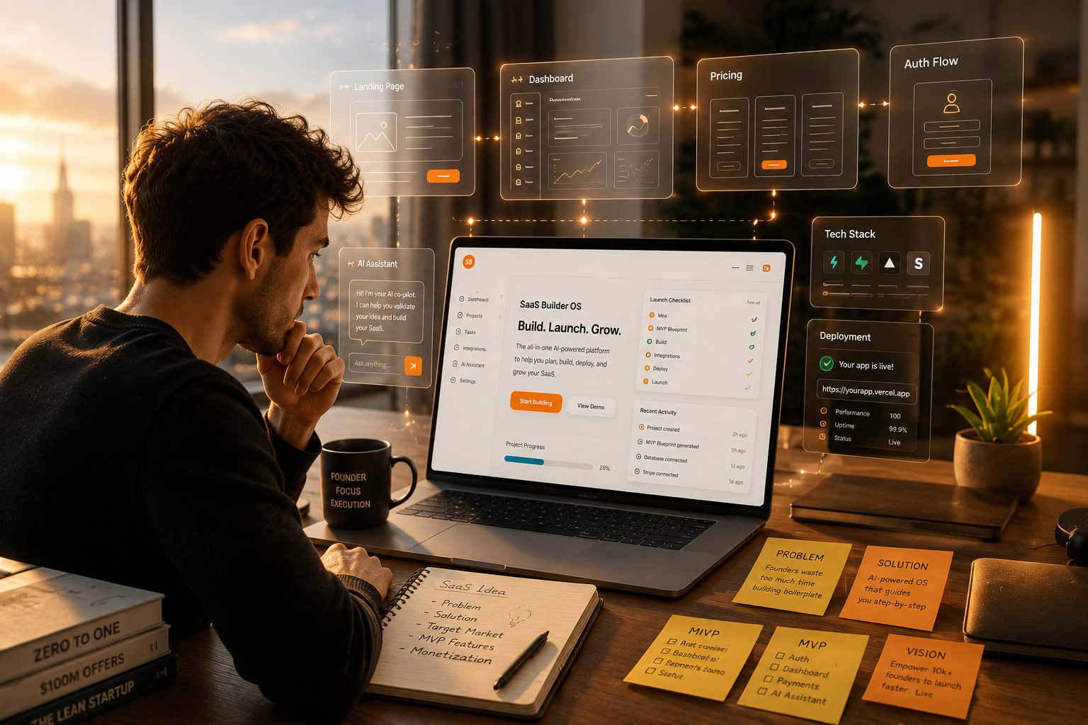 SaaS Build OS screenshot preview